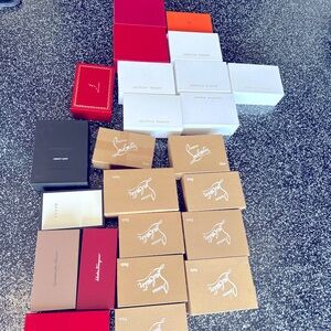 Cheistian Louboutin, Hermes, Ysl, Valentino, Amina, Rene shoe boxes for sale